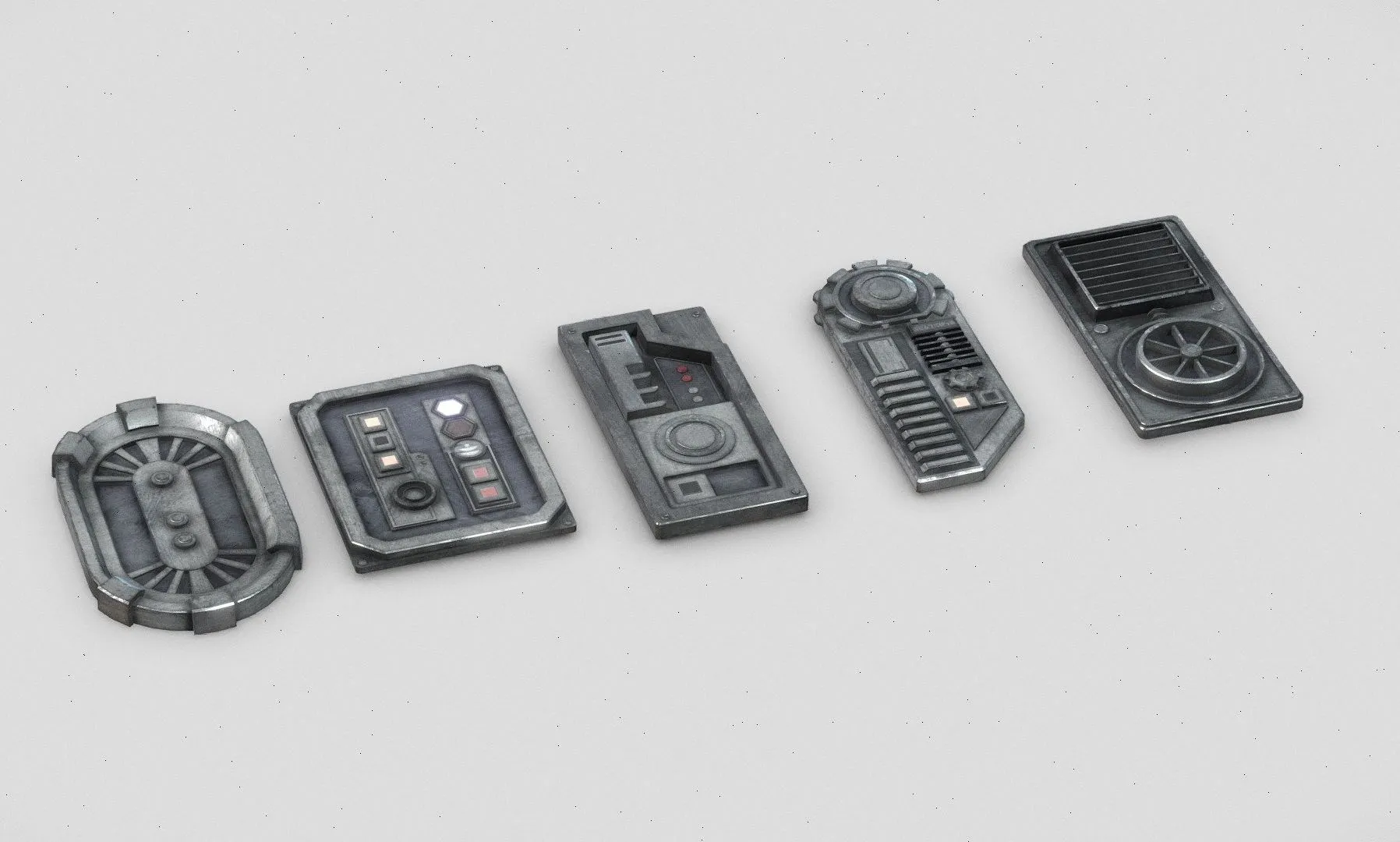 PBR Game 3D Models – Sw Environment Kitbash 1 Star Wars