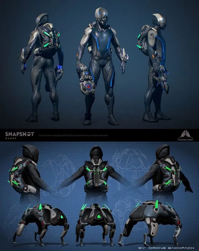 PBR Game 3D Models – Synedrion Infiltrator