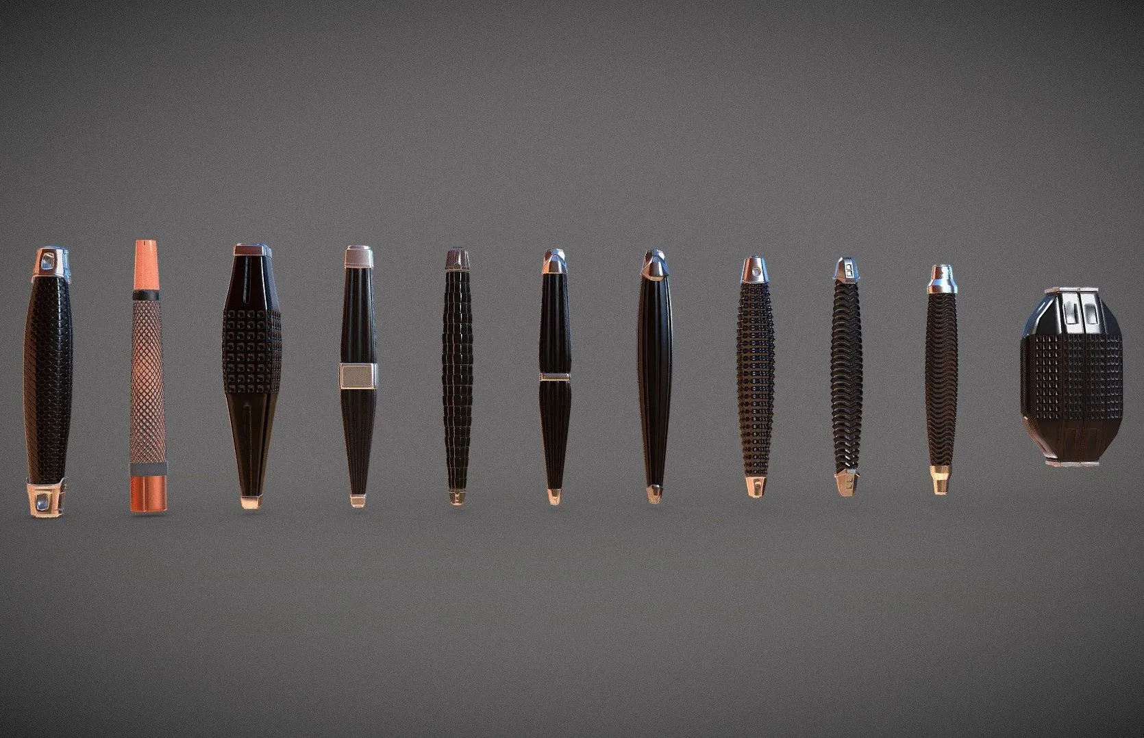 PBR Game 3D Models – Synthetic Muscles