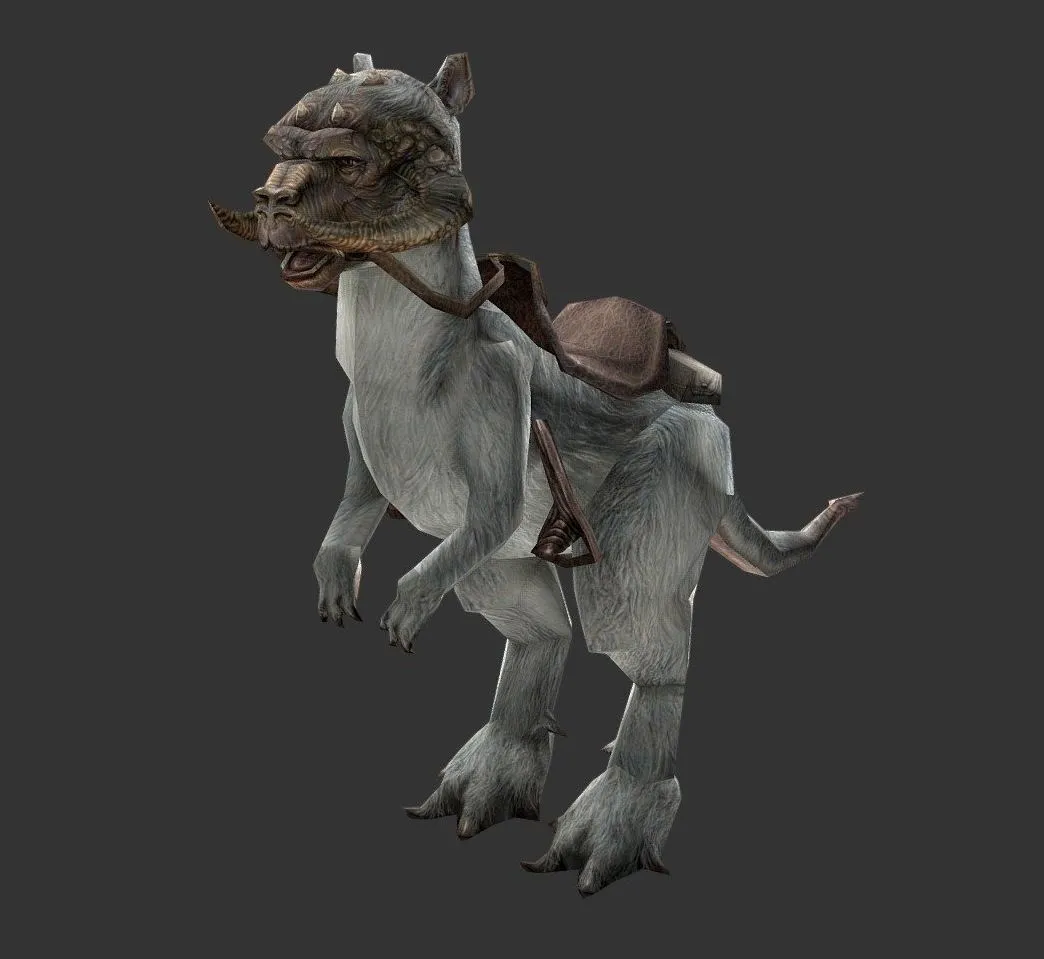 PBR Game 3D Models – Tauntaun