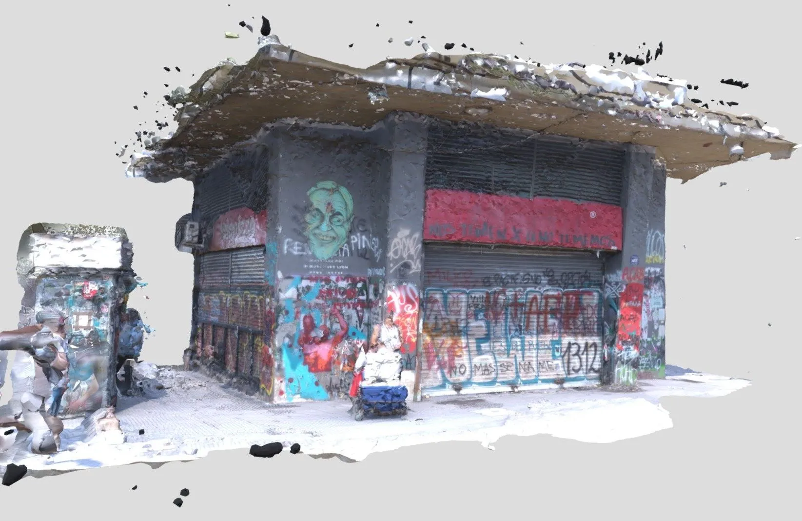 PBR Game 3D Models – Telepizza Plaza Dignidad Dec19