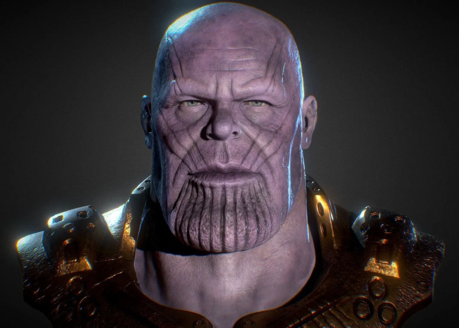 PBR Game 3D Models – Thanos 3D Model