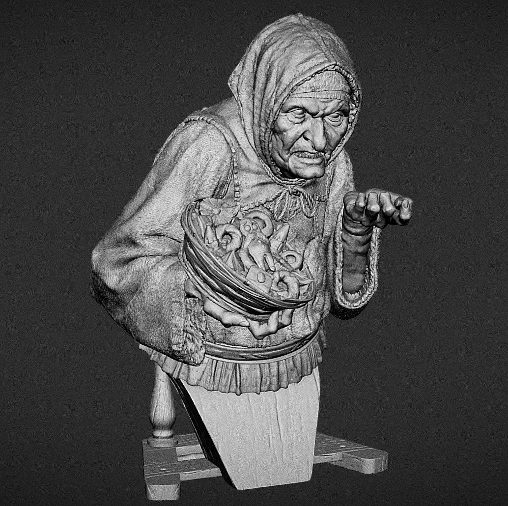 PBR Game 3D Models – The Candy Witch Folklore Bestiary 2024 Hsc