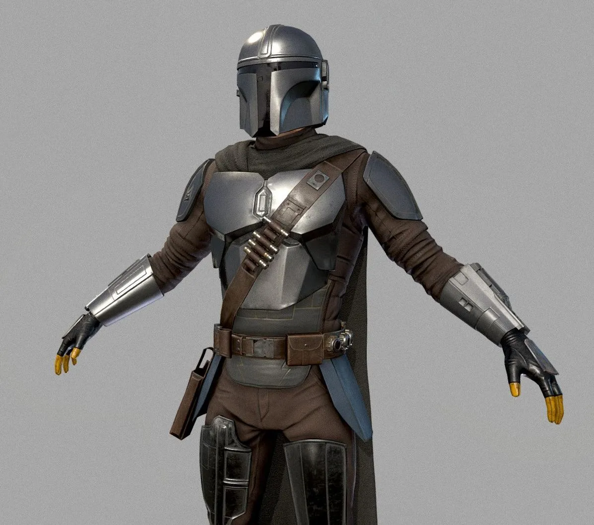 PBR Game 3D Models – The Mandalorian