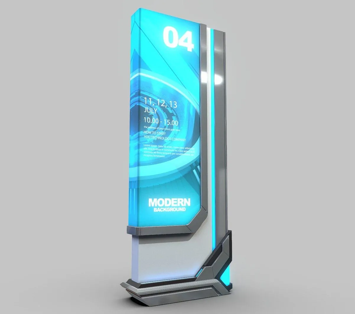 PBR Game 3D Models – Totem 04