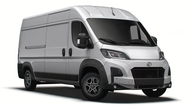 PBR Game 3D Models – Toyota ProAce Max Van L3H2 2024 bussines