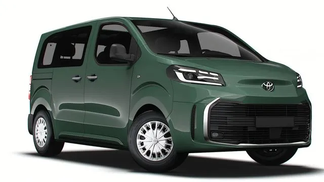 PBR Game 3D Models – Toyota ProACE Verso Electric Compact 2024
