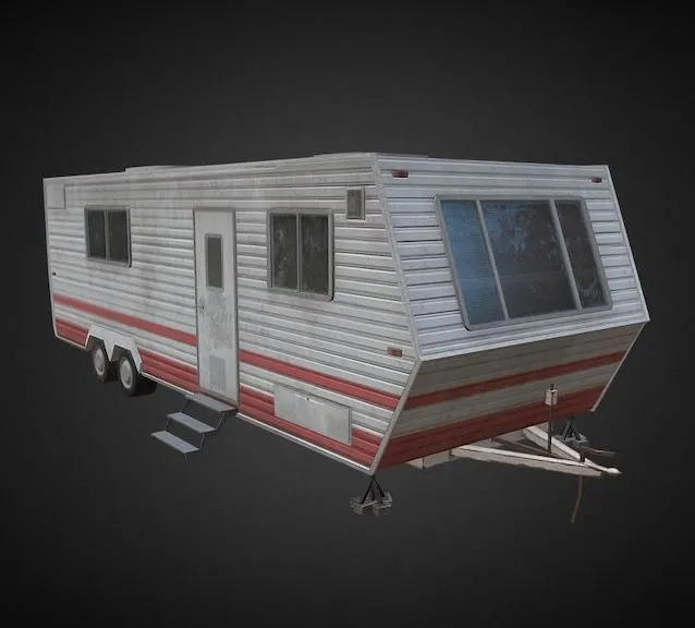 PBR Game 3D Models – Trailer For Trailer Park Pack