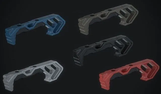 PBR Game 3D Models – Tyrant Designs MOD Foregrip AR10 AR15