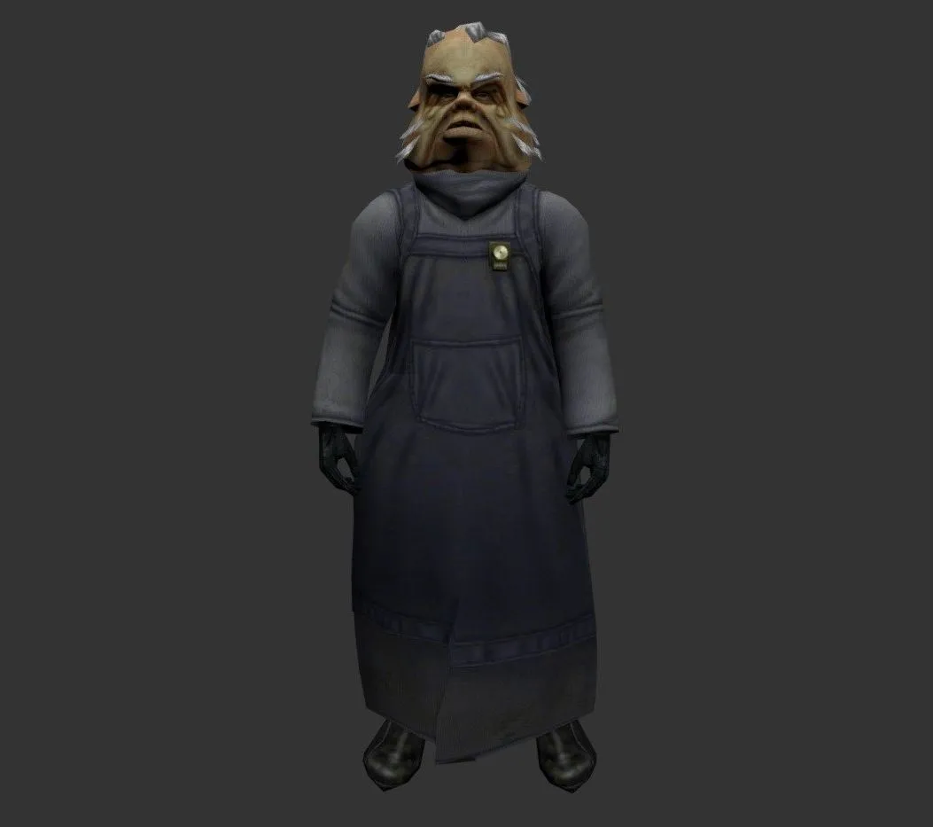 PBR Game 3D Models – Ugnaught