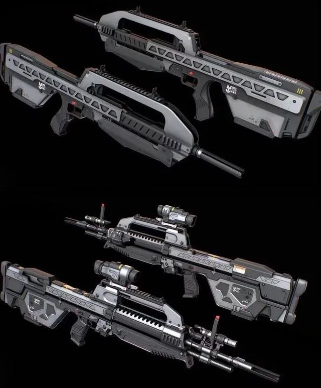 PBR Game 3D Models – UNSC Arsenal