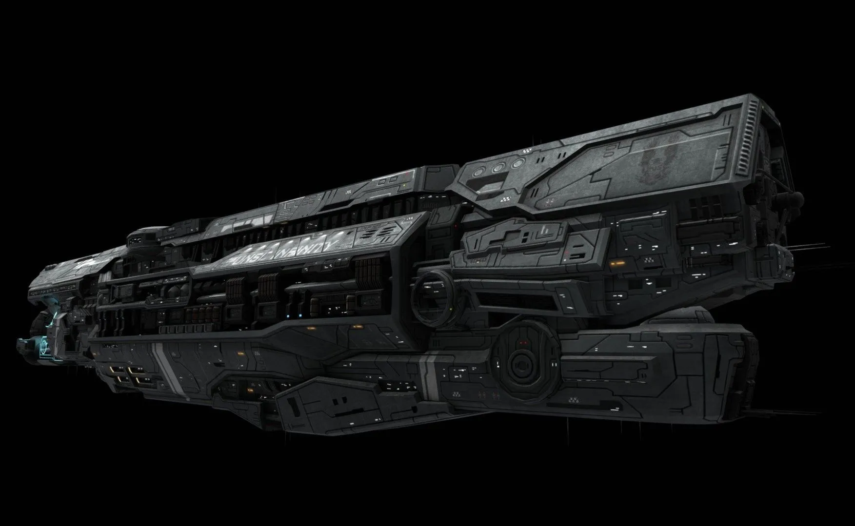 PBR Game 3D Models – Unsc Infinity