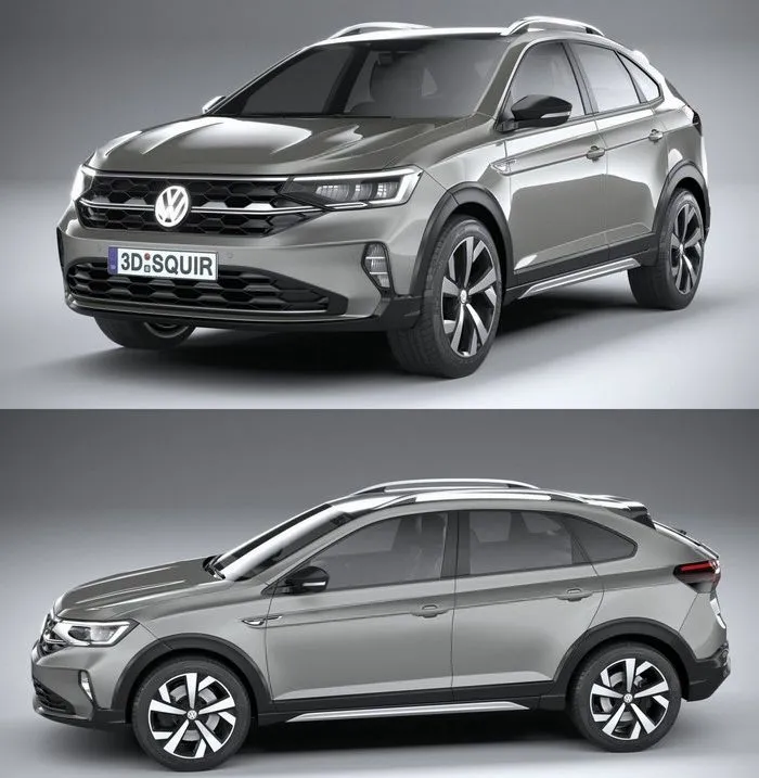 PBR Game 3D Models – Volkswagen Nivus 2021