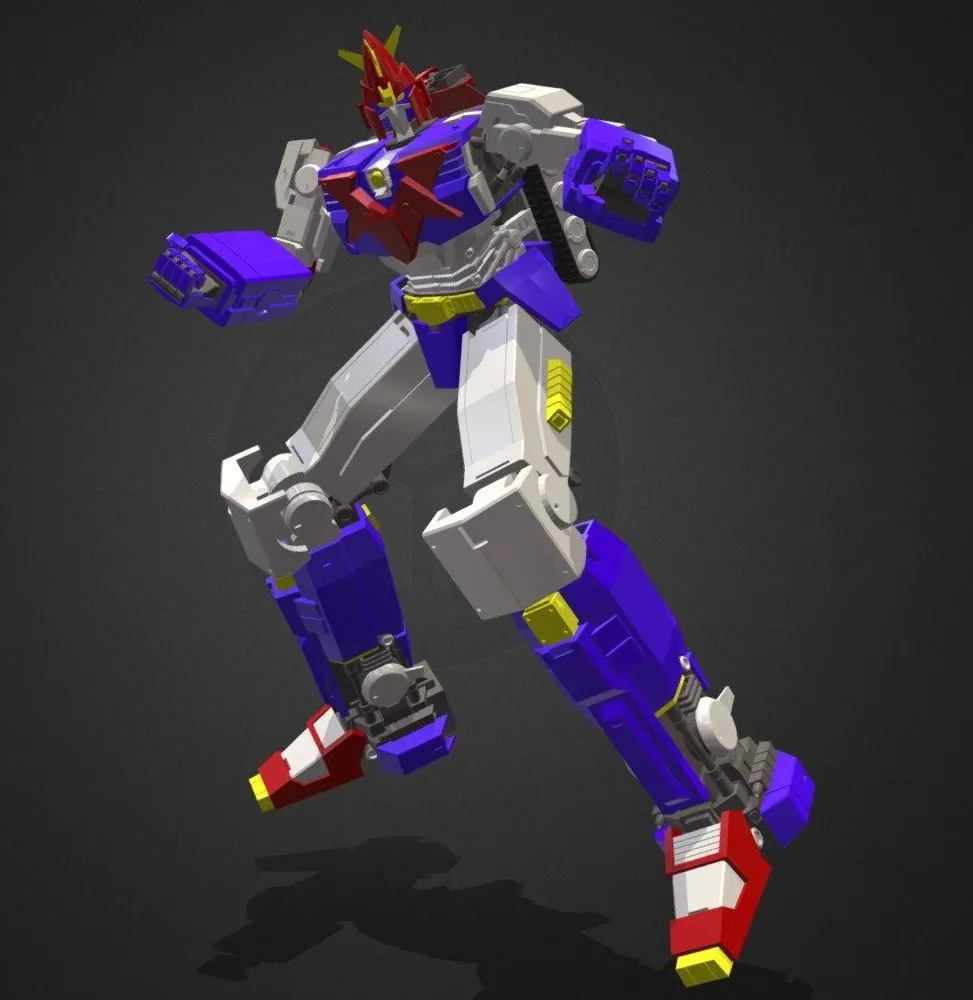 PBR Game 3D Models – Voltes V