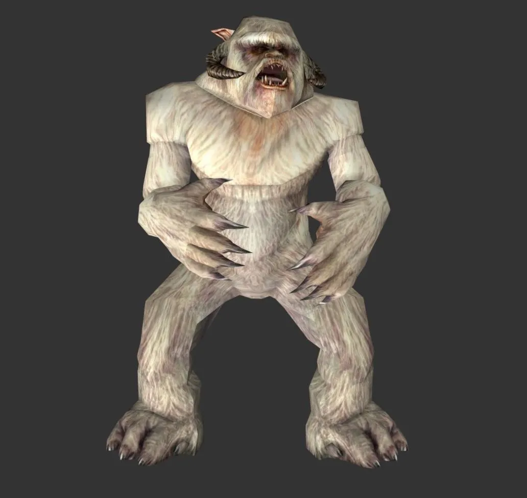 PBR Game 3D Models – Wampa