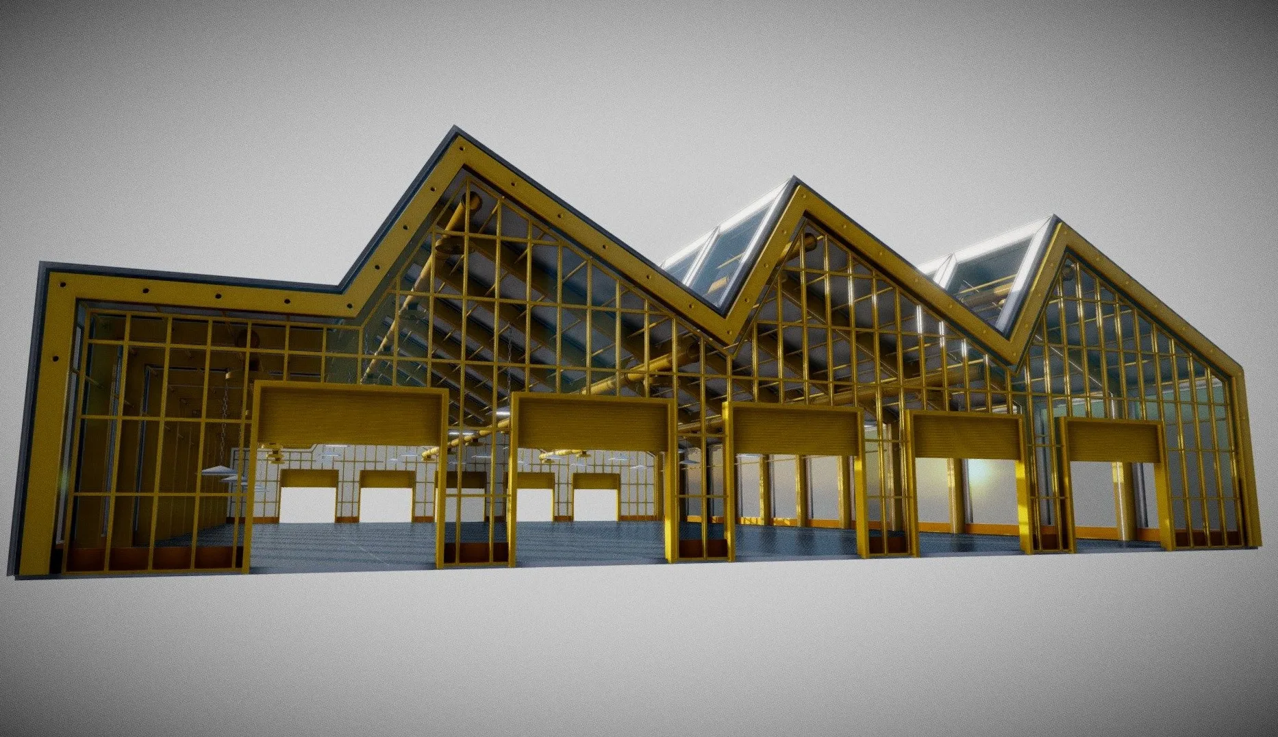 PBR Game 3D Models – Warehouse 2020 04