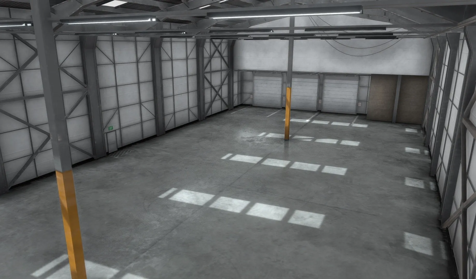 PBR Game 3D Models – Warehouse Interior 8K And 4K Textures