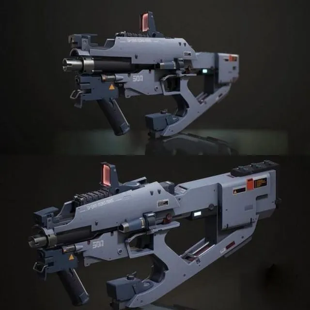 PBR Game 3D Models – Weapon Concept