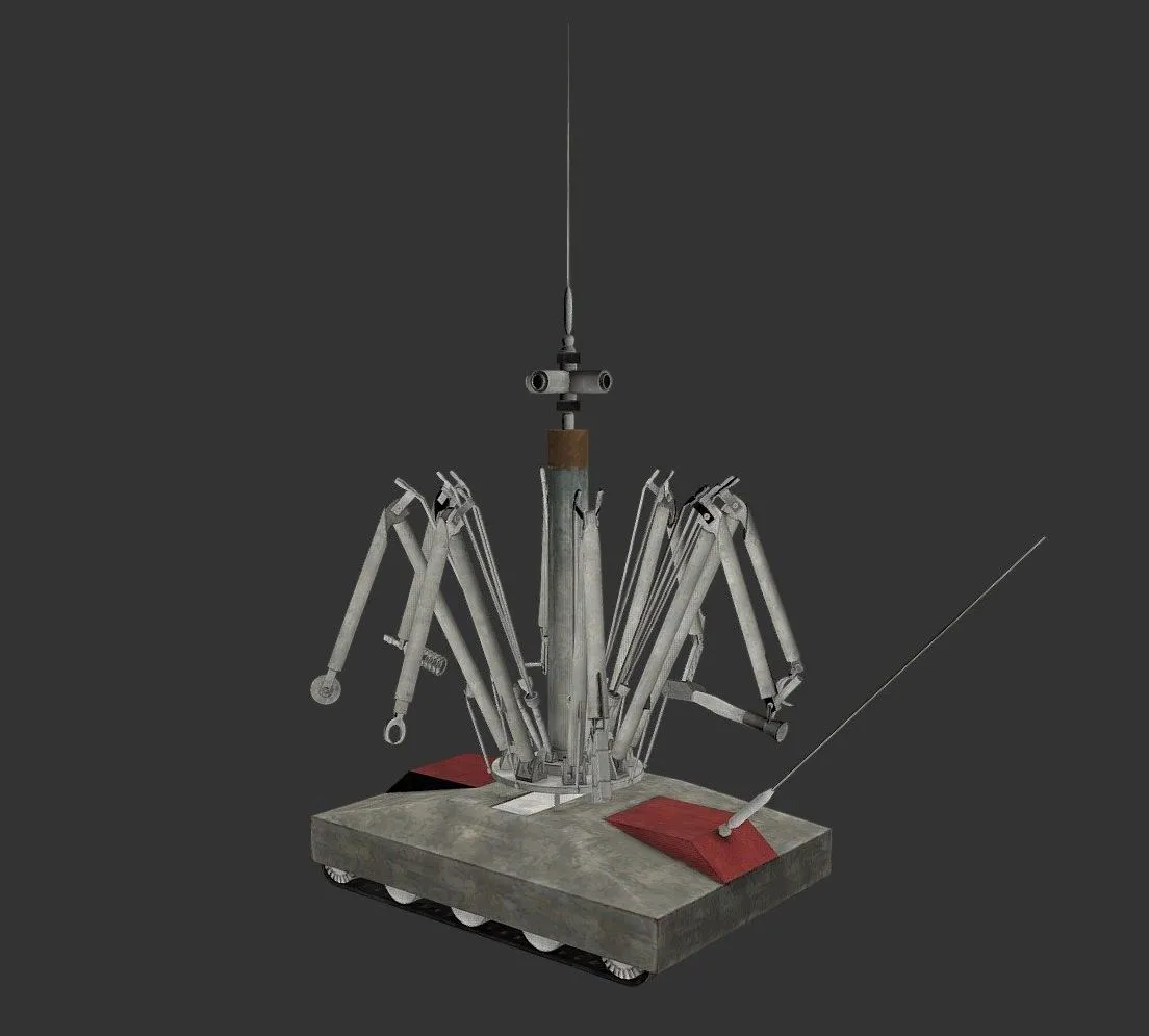 PBR Game 3D Models – Wed 15 Septoid Treadwell