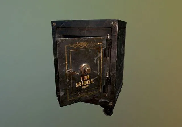 PBR Game 3D Models – Western Safe