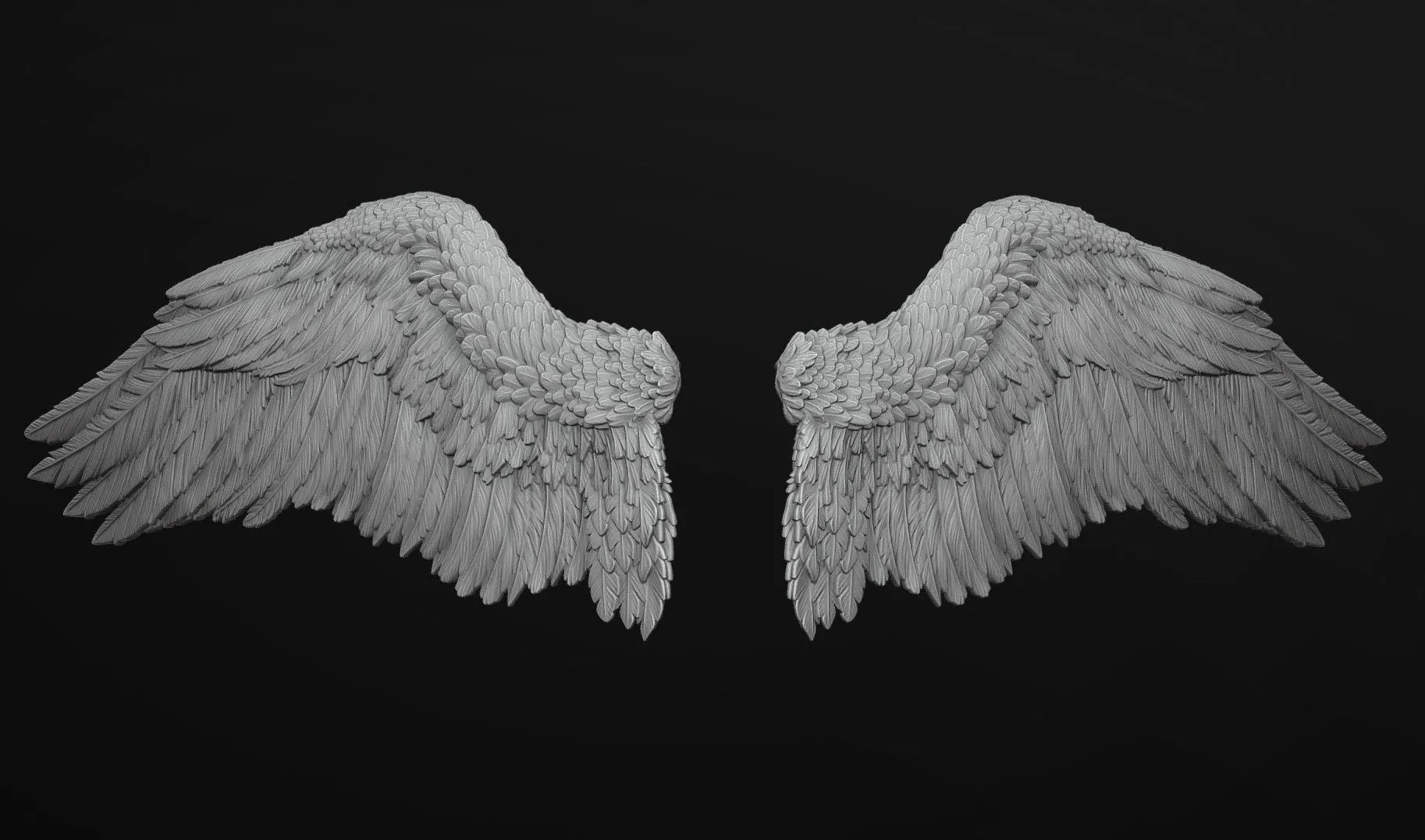 PBR Game 3D Models – Wings 3D Printable