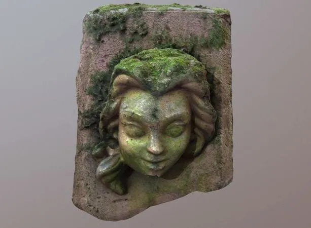 PBR Game 3D Models – Woman head