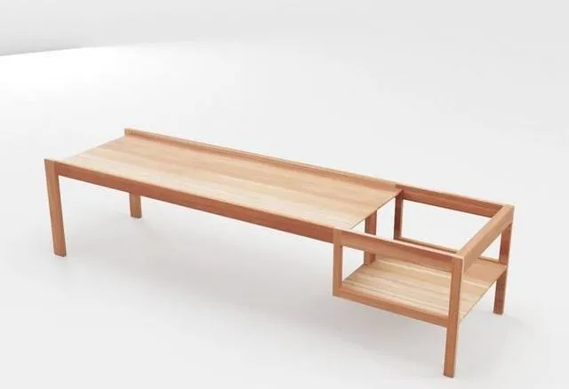 PBR Game 3D Models – Wooden Childrens Table