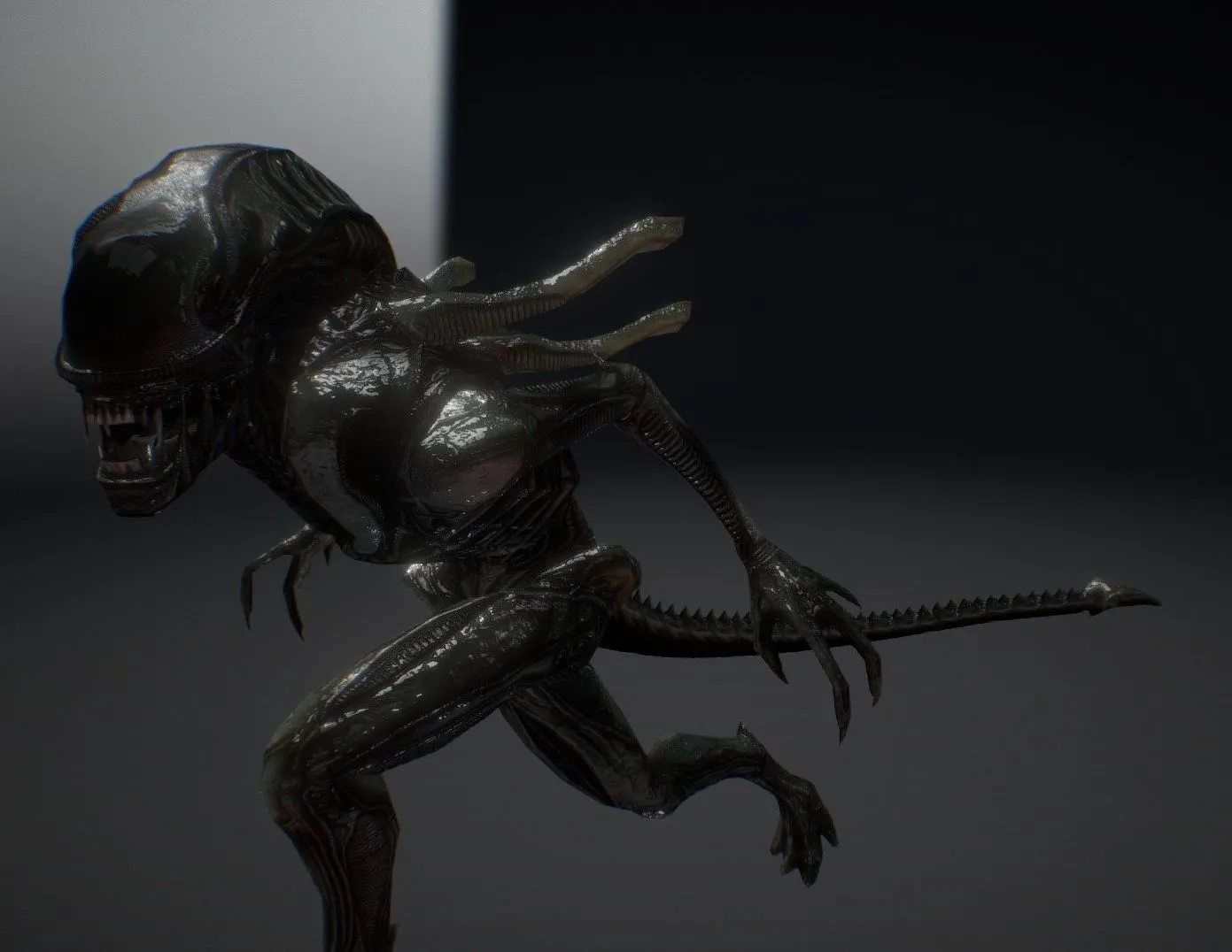 PBR Game 3D Models – Xeno Solder