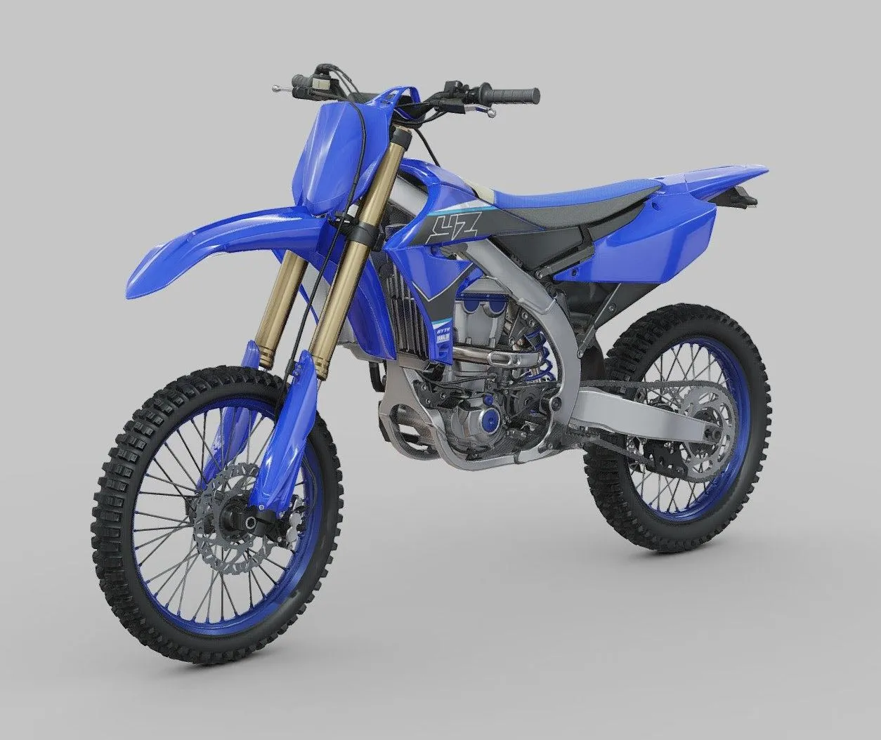 PBR Game 3D Models – Yamaha Yz 450F