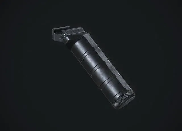 PBR Game 3D Models – ZENITH VERTICAL SHORT GRIP 45 ANGLED