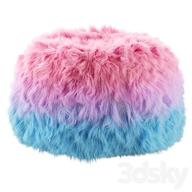 PBTeen – Snowcone Bean Bag 3DS Max Model