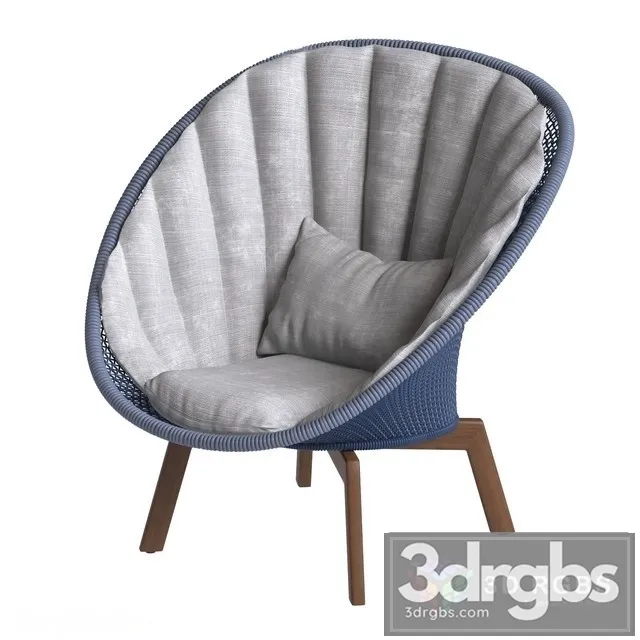 Peacock Lounge Chair 3dsmax Download