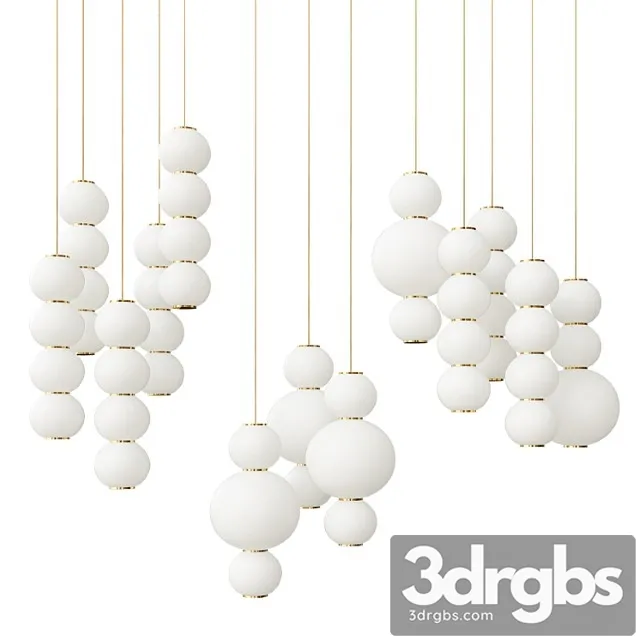 Pearls suspension pendant lamps 3dsmax Download