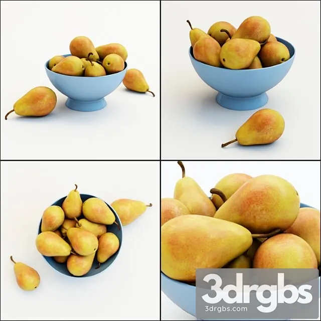 Pears in the vase 3dsmax Download