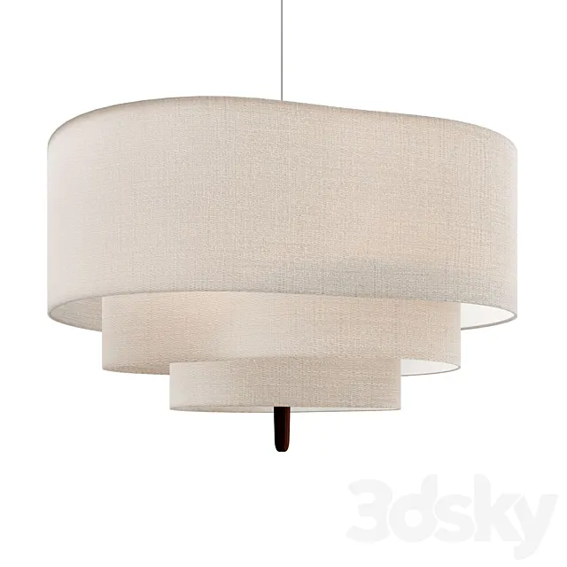 PEBBLE pendant lamp 3ds Max