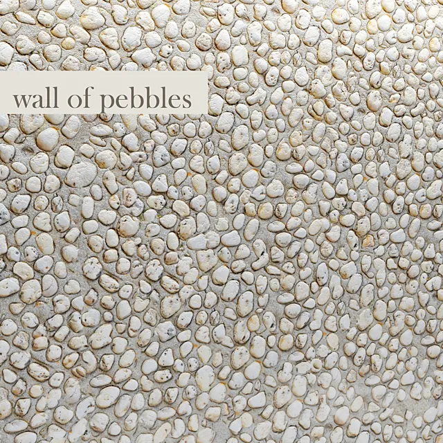 Pebbles. 3DS Max Model