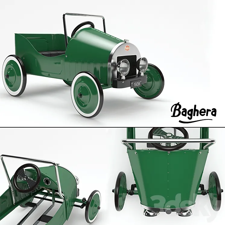 Pedal Toy Car 3DS Max