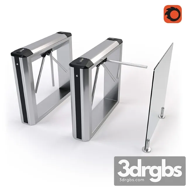 Pedestal turnstile tripod perco tbc01.1a 3dsmax Download