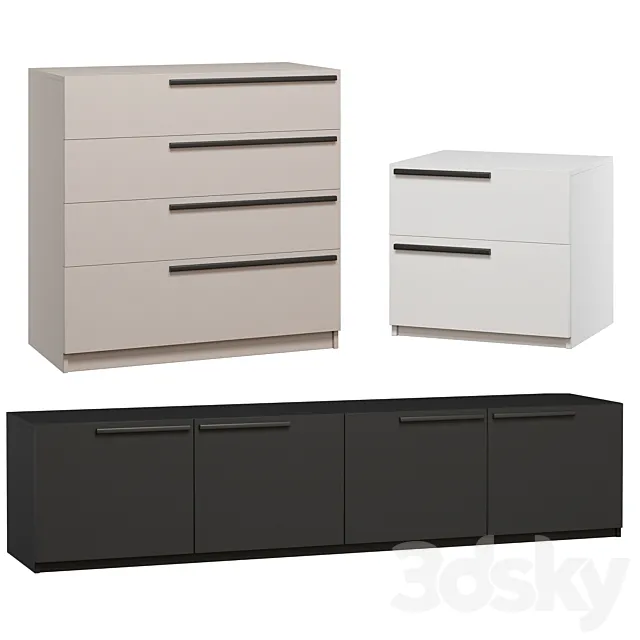 pedestals KIMBOL 3ds Max