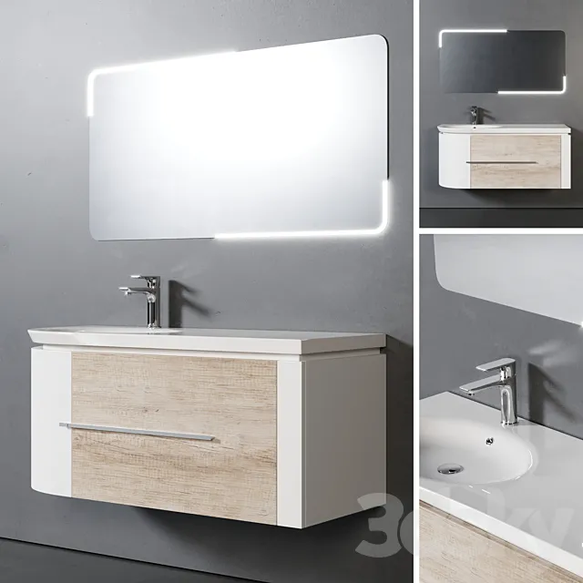 Pedro bathroom furniture 3DS Max Model