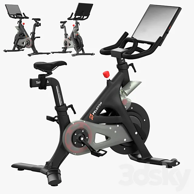 Peloton bike 3ds Max