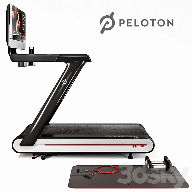 Peloton Tread 3ds Max