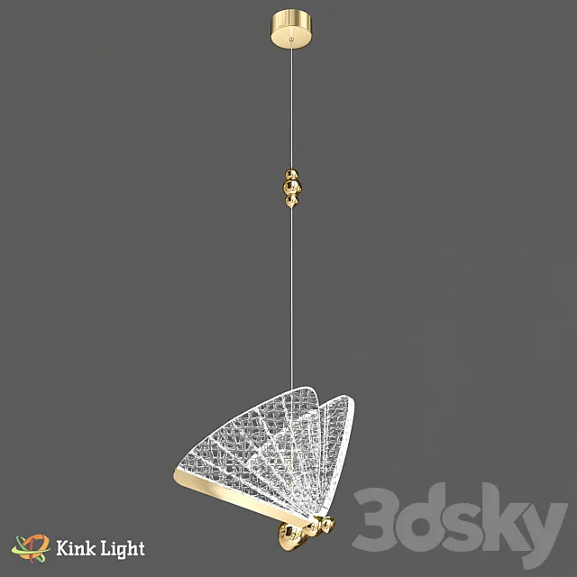 Pendant Butterfly gold 08444-1A. 33; 08444-1B. 33 OM 3DSMax File