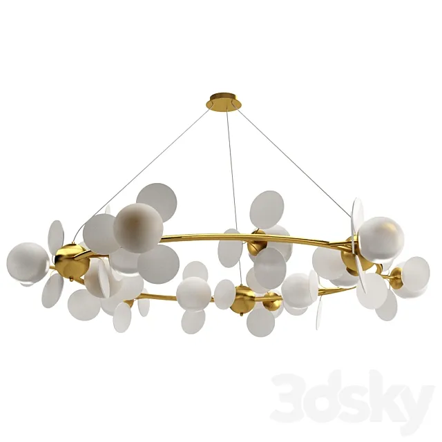 Pendant chandelier Bliss 2771-12P Favorite light F-promo 3DS Max Model