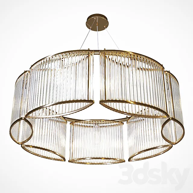 Pendant Chandelier Cloyd 10569 3ds Max
