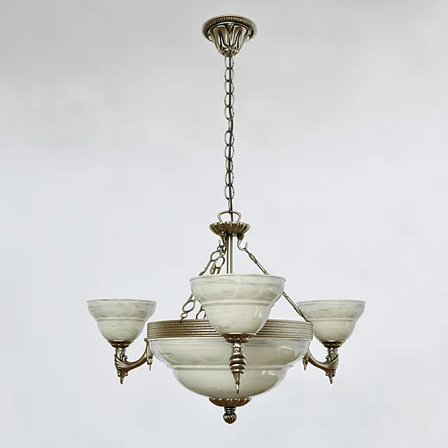 Pendant chandelier Eglo Marbella 85857 3ds Max