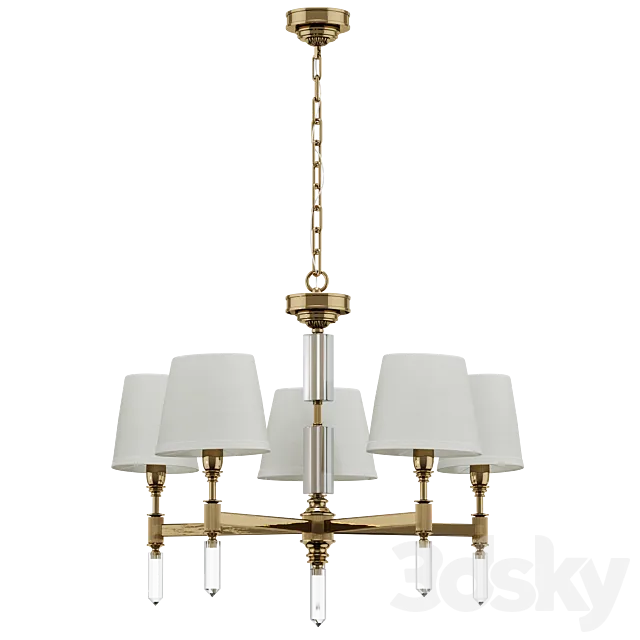 Pendant chandelier Odeon Light 4894_5 LONDON 3ds Max