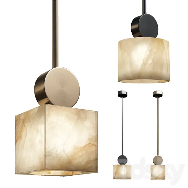 Pendant Etruscan Round by Eichholtz 3DS Max Model