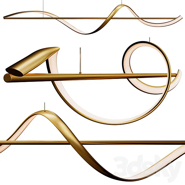 Pendant Lamp ADONIS 3ds Max