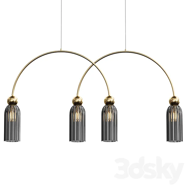 Pendant lamp Antic Maytoni 3ds Max